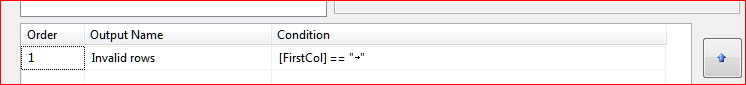 Filtering away rows with a ASCII SUB control character in the first column